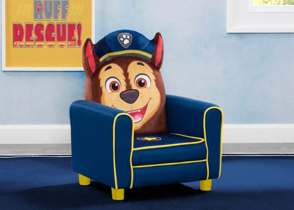 PAW Patrol Chase Figural Upholstered Kids Chair Online Sale