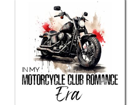 In My Motorcycle Club Romance Era Magnet For Sale