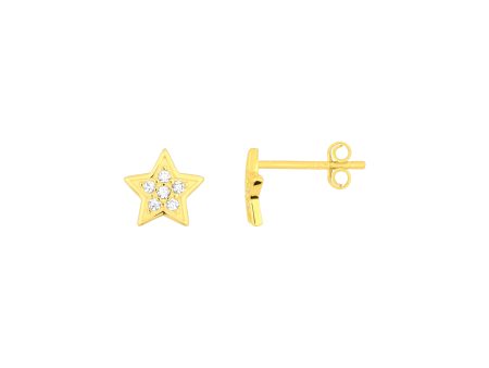 STARRY EYED STUDS GOLD Supply