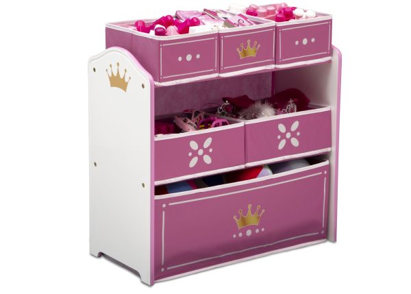 Princess Crown Multi-Bin Toy Organizer Sale