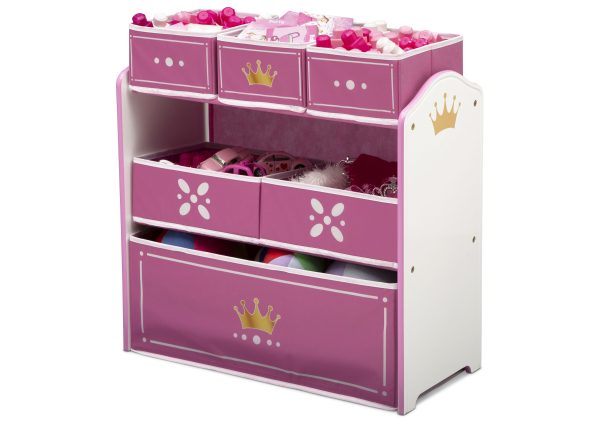 Princess Crown Multi-Bin Toy Organizer Sale