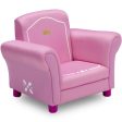 Princess Crown Kids Upholstered Chair Online now