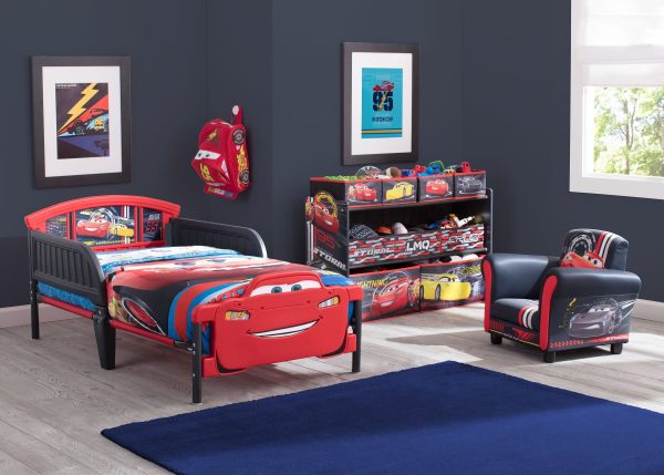 Cars 3D-Footboard Toddler Bed Online