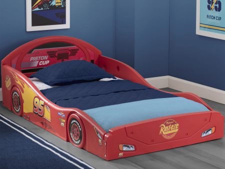 Cars Lightning McQueen Plastic Sleep and Play Toddler Bed Online Hot Sale