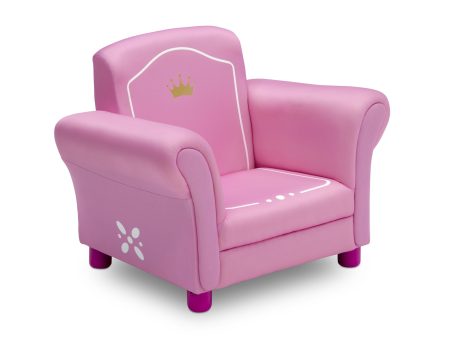 Princess Crown Kids Upholstered Chair Online now