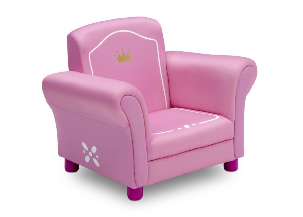 Princess Crown Kids Upholstered Chair Online now