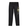 Dagger Skull Slim Taper Jean Sale