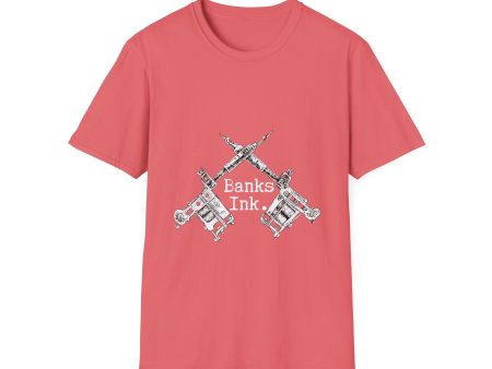 Banks Ink. T-Shirt (White Logo) Cheap