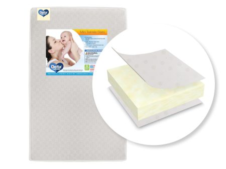 Twinkle Stars 3-inch Mini Portable Crib Mattress Online Sale