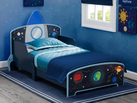 Space Adventures Rocket Ship Wood Toddler Bed For Discount