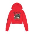 Panther Dagger Cropped Hoodie on Sale