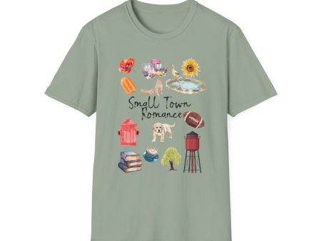 Small Town Romance T-Shirt For Cheap