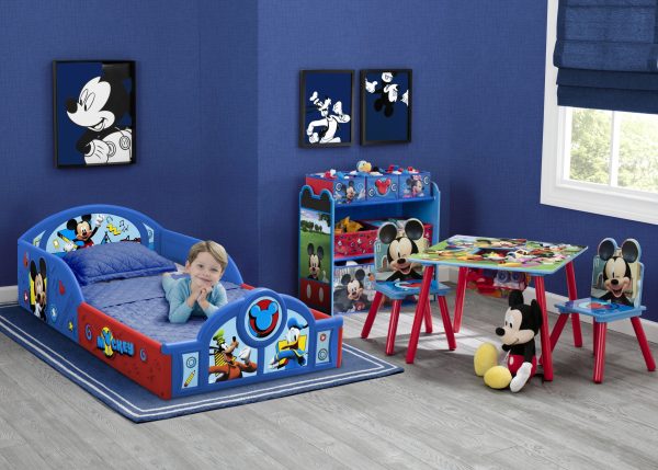 Mickey Mouse Plastic Sleep and Play Toddler Bed Supply