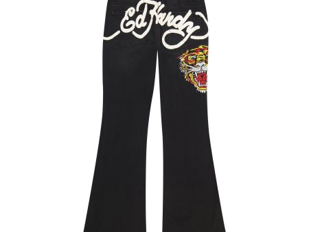 Tiger Head Slim Flare Jean Online Sale