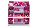 Kids Toy Storage Organizer with 12 Plastic Bins on Sale