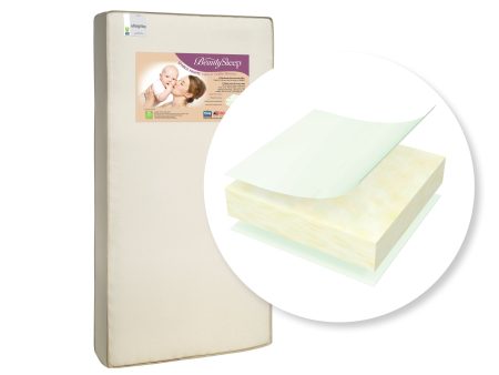 BeautySleep® Sparkle Nights Crib and Toddler Mattress Hot on Sale