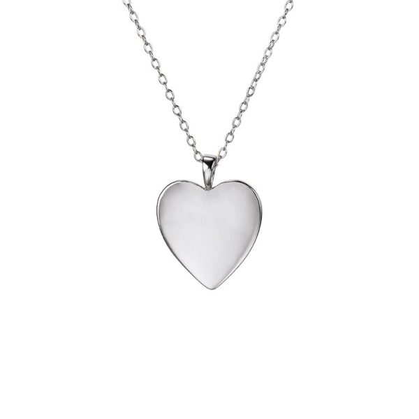 SWEETHEART PENDANT NECKLACE SILVER Online