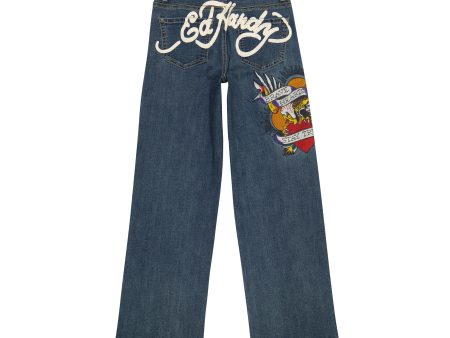 Brave Eagle Wide Leg Jean Supply