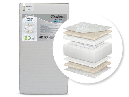 Beautyrest Silver Special Edition Hybrid Crib and Toddler Mattress For Discount