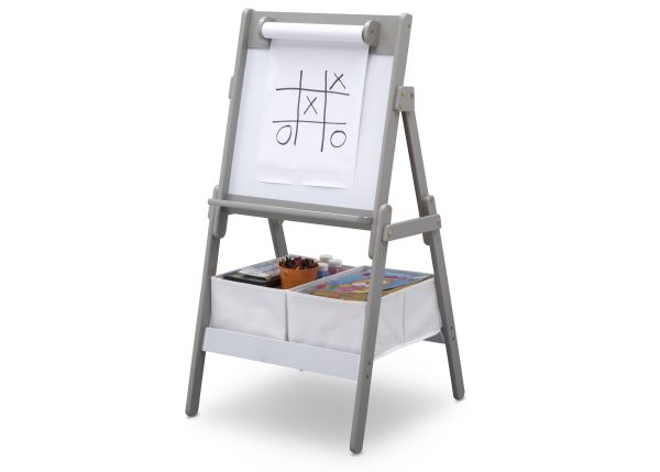 Classic Kids Whiteboard Dry Erase Easel with Paper Roll and Storage Online