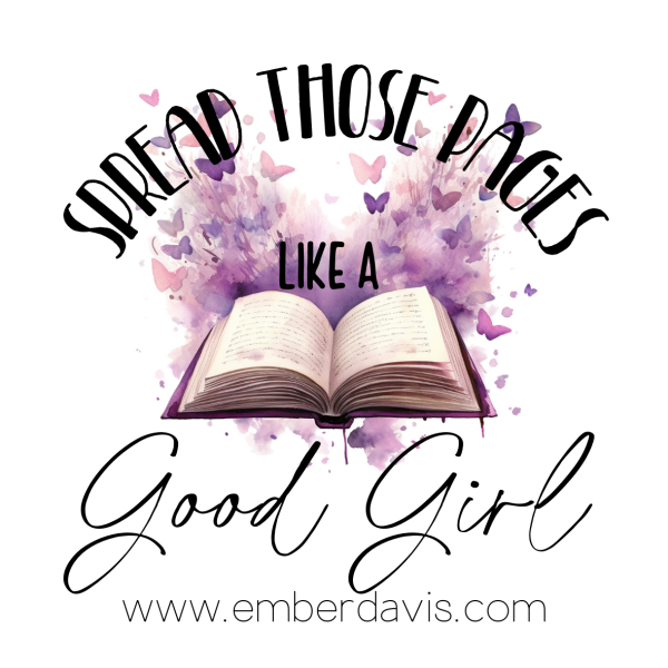 Spread Those Pages, Like A Good Girl Sticker - Butterflies Supply