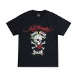 Limited Edition - Rhinestone Love Dies Hard Skull Tee Online