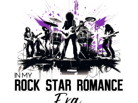 In My Rock Star Romance Era Sticker For Cheap