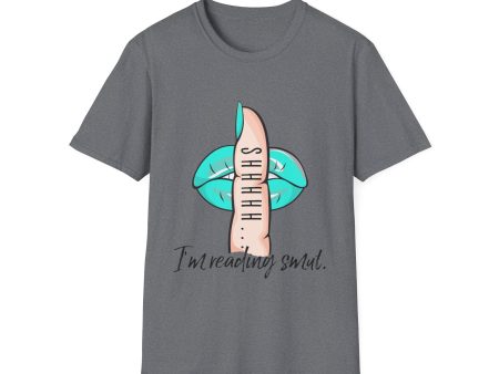 Shhhhh...I m Reading Smut T-Shirt (Mint) Supply