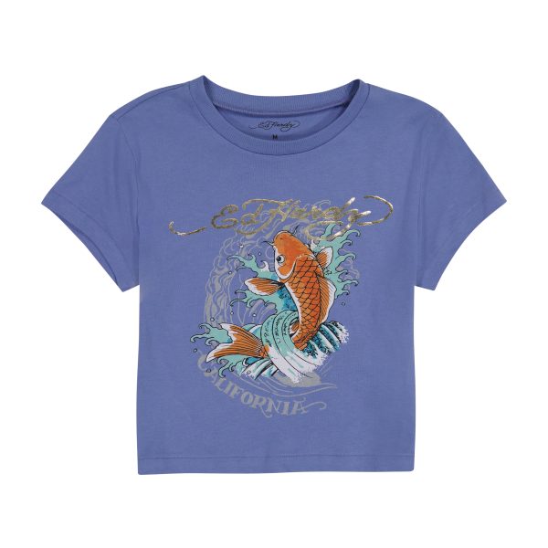 Cali Koi Baby Tee Hot on Sale