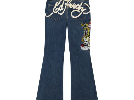 NYC Eagle Slim Flare Jean Supply