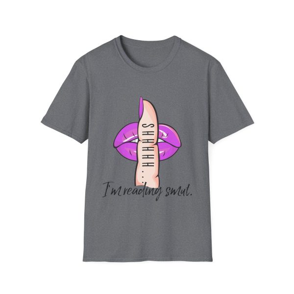 Shhhhh...I m Reading Smut T-Shirt (Purple) Cheap