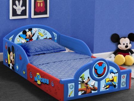 Mickey Mouse Plastic Sleep and Play Toddler Bed Supply