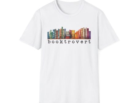 Rainbow Shelf Booktrovert T-Shirt Discount