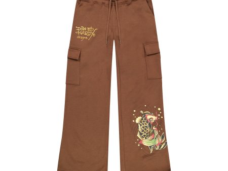 Koi Fish Cargo Sweatpants Online Hot Sale