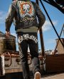 Dagger Skull Slim Taper Jean Sale