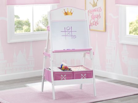 Princess Crown Wooden Activity Easel with Storage Discount