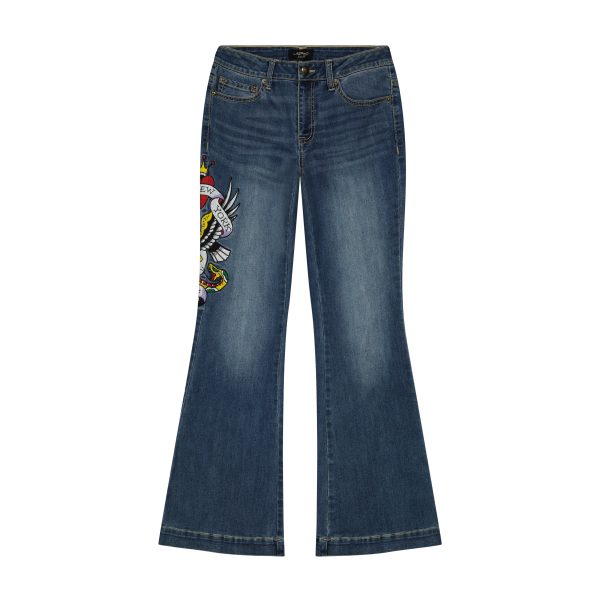 NYC Eagle Slim Flare Jean Supply