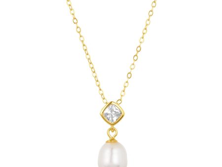 MAE PEARL NECKLACE GOLD Online Hot Sale