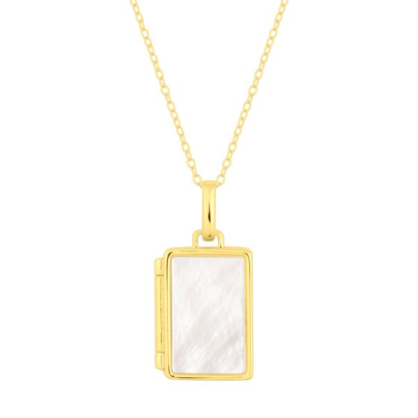 VIVIENNE PEARL LOCKET GOLD Discount