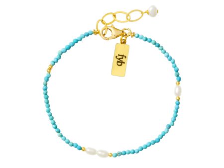 DYLAN BRACELET TURQUOISE For Cheap