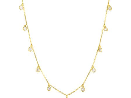 SABRINA SHAKER NECKLACE GOLD on Sale