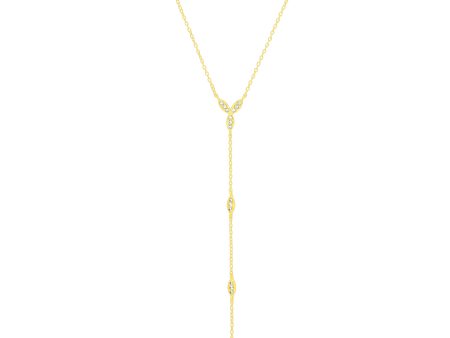 CHIARA LARIAT GOLD Hot on Sale