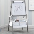 Classic Kids Whiteboard Dry Erase Easel with Paper Roll and Storage Online