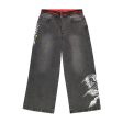 LKS Dragon Elastic Band Jeans Hot on Sale