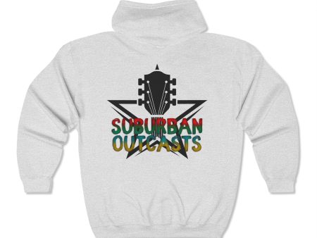 Suburban Outcasts Zip Hoodie For Cheap