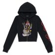 Nyc Skull Cropped Hoodie Discount