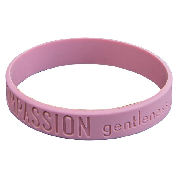 Humility, Compassion, Gentleness Silicone Wristbands - Col 3:12 Online Sale