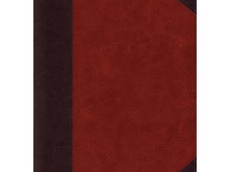 ESV Study Bible Large Print (Trutone Brown   Cordovan Portfolio Design)(Imitation Leather) Discount