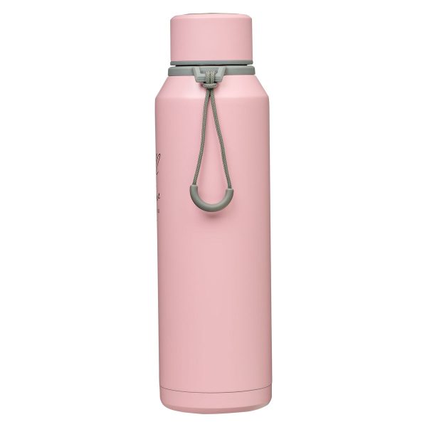 Be Still and Know That I Am God Pink Stainless Steel Water Bottle Sale