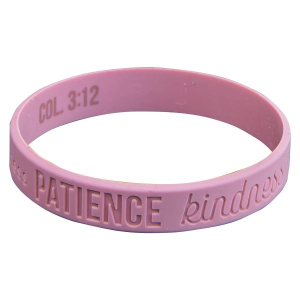 Humility, Compassion, Gentleness Silicone Wristbands - Col 3:12 Online Sale